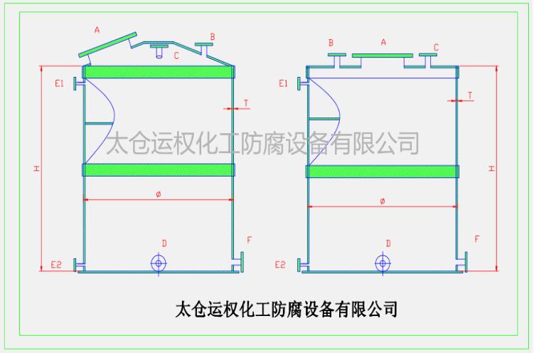 聚丙烯立式貯罐（儲(chǔ)罐）